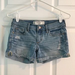 A&F jean shorts